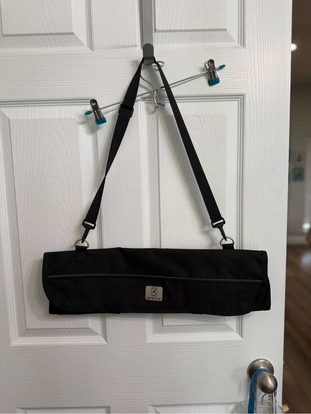 Mercer Culinary Knife Case Roll Bag Chef Storage Carrying Case Black